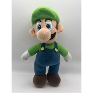 Super Mario Bros Luigi Plush Global‎ Holdings 2010 Goldie Nintendo Stuffed Toy